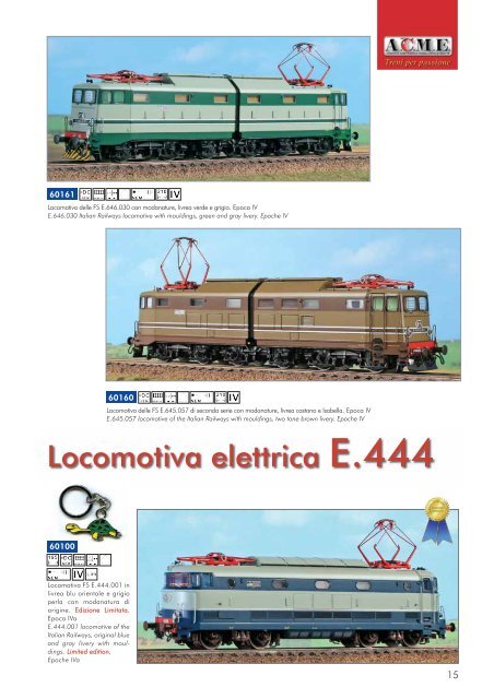 Catalogo ACME 2011-copertina.qxd - Modellismo ferroviario