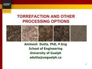 torrefaction and other processing options - Ontario Federation of ...