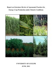 Report on Literature Review of Agronomic Practices for Energy Crop ...