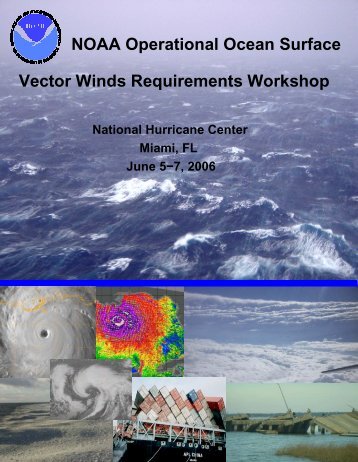 Ocean Surface Vector Winds Workshop Report - the Office of the ...