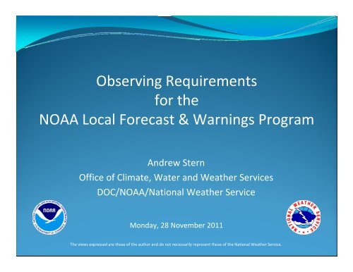 2 CORL.pdf - Office of the Federal Coordinator for Meteorology - NOAA