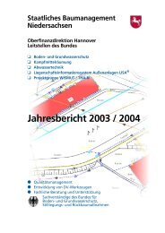 Jahresbericht 2003 / 2004 - OFD Hannover