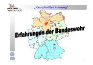 rfahrungen der Bundeswehr - OFD Hannover