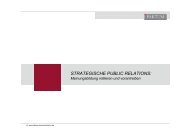 STRATEGISCHE PUBLIC RELATIONS: Meinungsbildung ... - Faktum