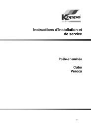 Instructions d'installation et de service - Koppe