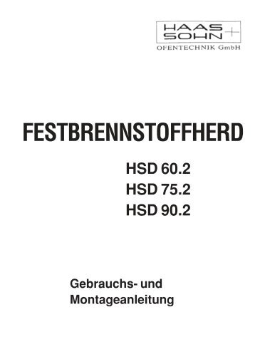 Bedienungsanleitung HSD 60.4 - ofenseite.com