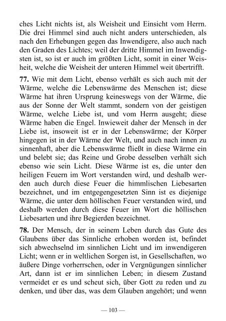 Der Verkehr zwischen Seele und Leib - Offenbarung