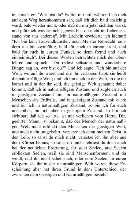 Der Verkehr zwischen Seele und Leib - Offenbarung