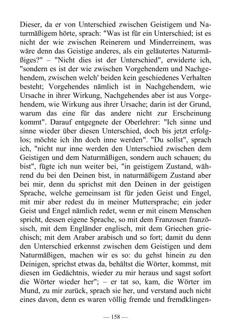 Der Verkehr zwischen Seele und Leib - Offenbarung