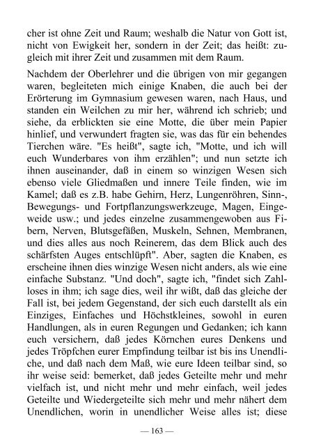 Der Verkehr zwischen Seele und Leib - Offenbarung