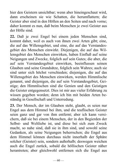 Der Verkehr zwischen Seele und Leib - Offenbarung