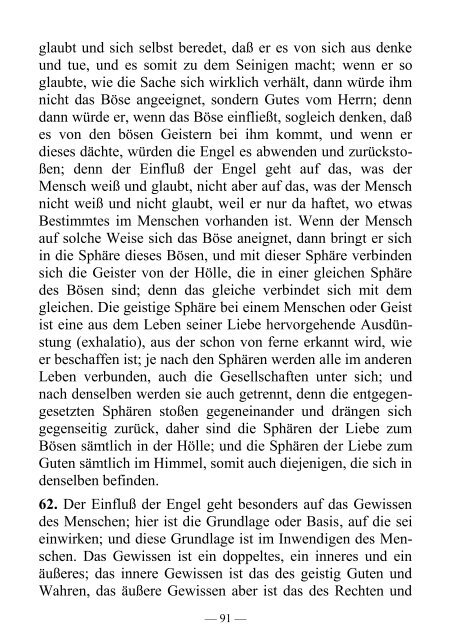 Der Verkehr zwischen Seele und Leib - Offenbarung