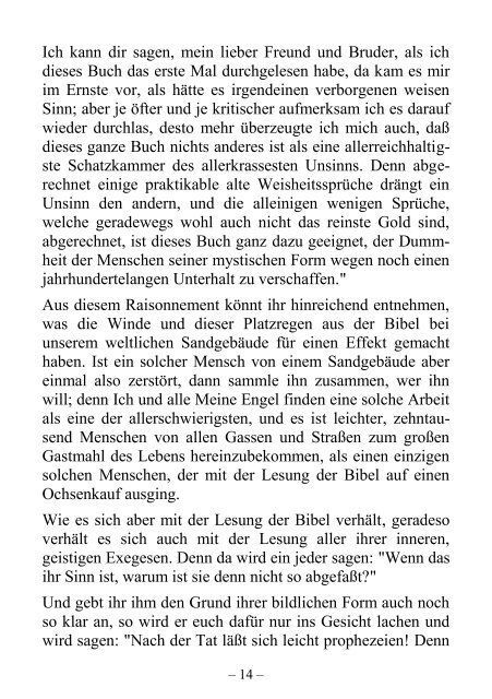 SchrifterklÃ¤rungen - Offenbarung