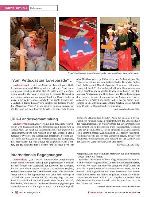 Rotkreuz-Spiegel 2009-4 - DRK Landesverband Niedersachsen