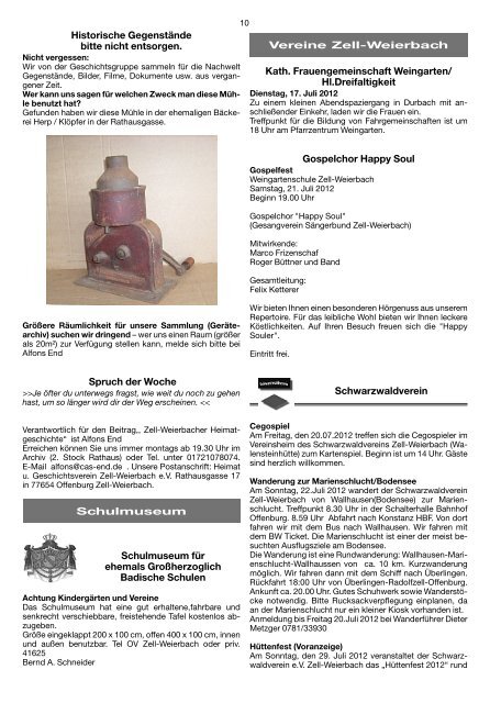 Mitteilungsblatt kw 28-2012.pdf - Zell-Weierbach