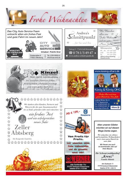 Mitteilungsblatt kw 51-2012.pdf - Zell-Weierbach