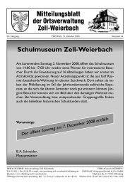 Schulmuseum Zell-Weierbach