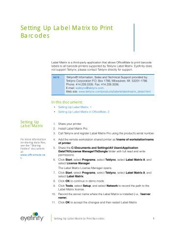 Setting Up Label Matrix to Print Barcodes.pdf