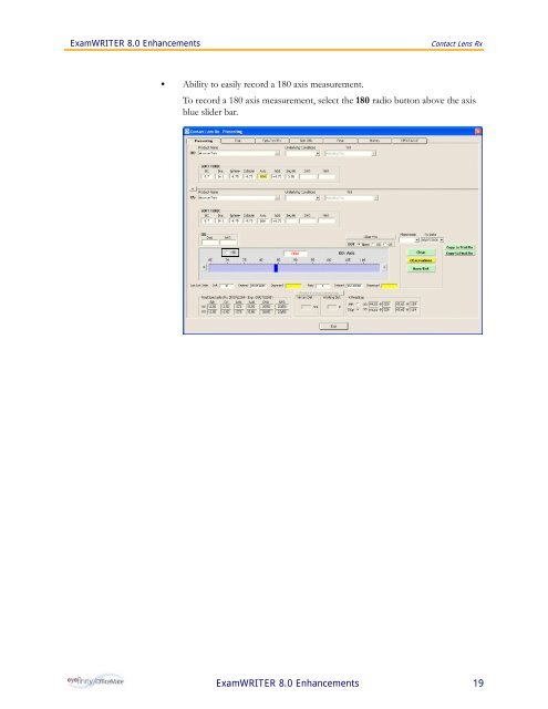 ExamWRITER 8.0 Enhancements - OfficeMate Software Solutions