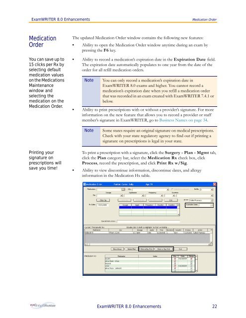 ExamWRITER 8.0 Enhancements - OfficeMate Software Solutions