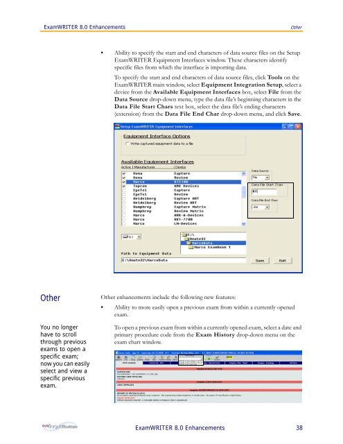 ExamWRITER 8.0 Enhancements - OfficeMate Software Solutions