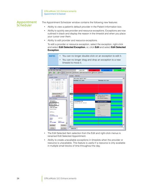 OfficeMate 10.5 Enhancements