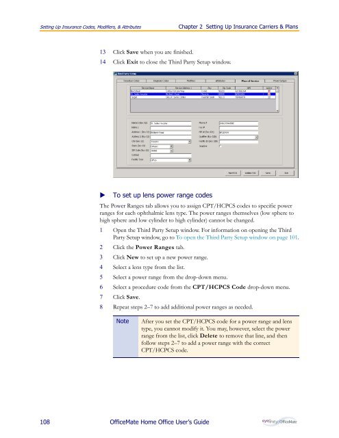 OfficeMate Home Office User's Guide - OfficeMate Software Solutions