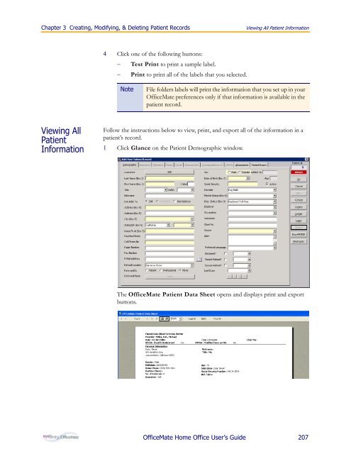 OfficeMate Home Office User's Guide - OfficeMate Software Solutions