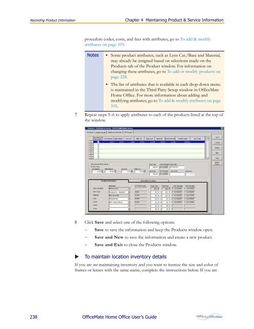 OfficeMate Home Office User's Guide - OfficeMate Software Solutions