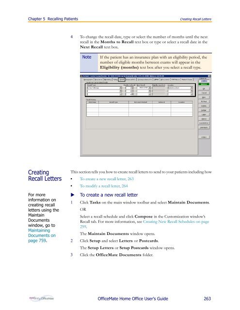 OfficeMate Home Office User's Guide - OfficeMate Software Solutions