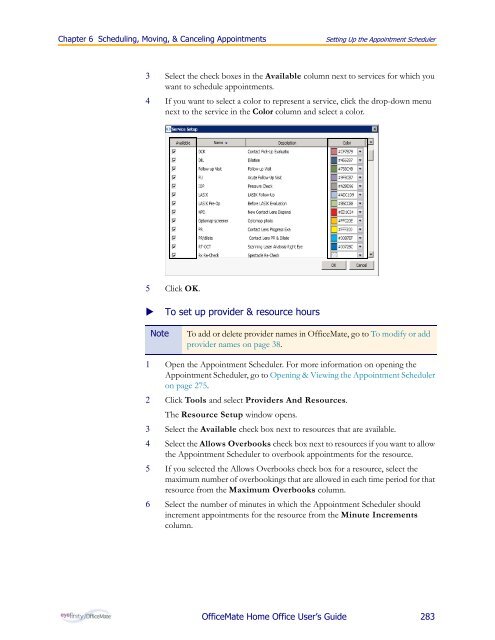 OfficeMate Home Office User's Guide - OfficeMate Software Solutions