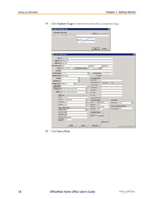 OfficeMate Home Office User's Guide - OfficeMate Software Solutions