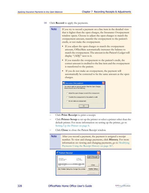 OfficeMate Home Office User's Guide - OfficeMate Software Solutions