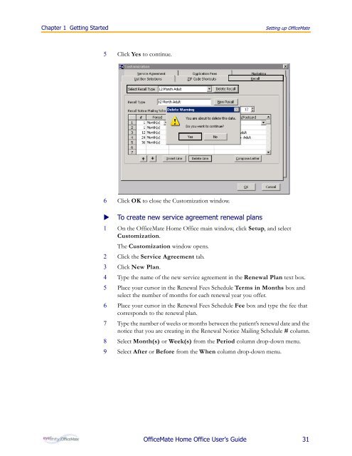 OfficeMate Home Office User's Guide - OfficeMate Software Solutions