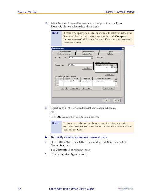 OfficeMate Home Office User's Guide - OfficeMate Software Solutions