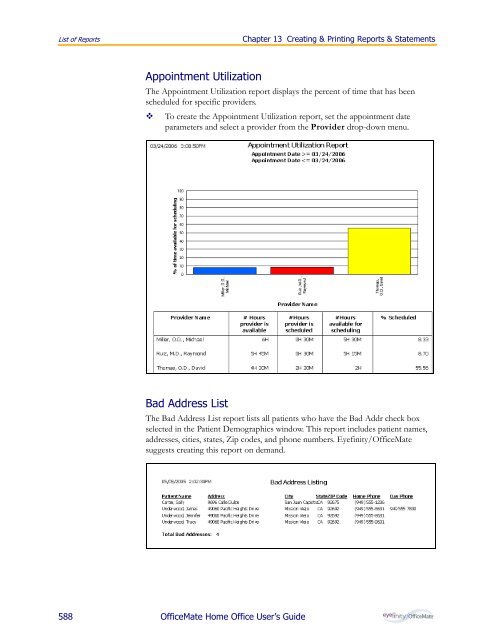 OfficeMate Home Office User's Guide - OfficeMate Software Solutions