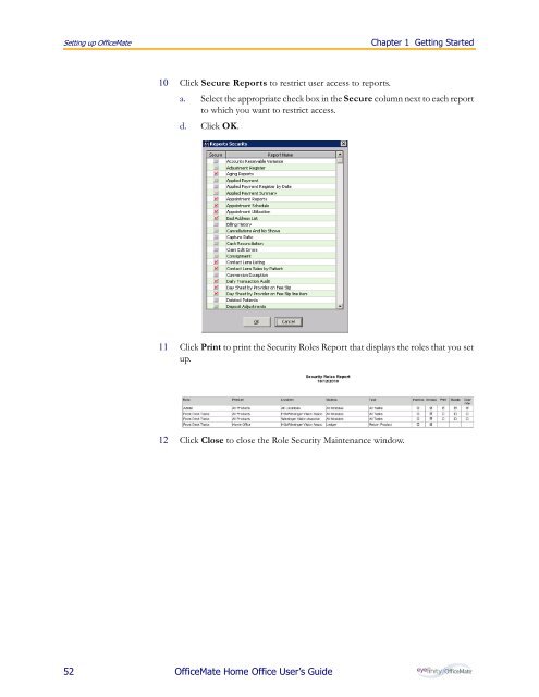 OfficeMate Home Office User's Guide - OfficeMate Software Solutions