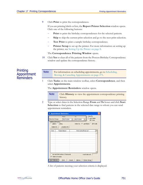 OfficeMate Home Office User's Guide - OfficeMate Software Solutions