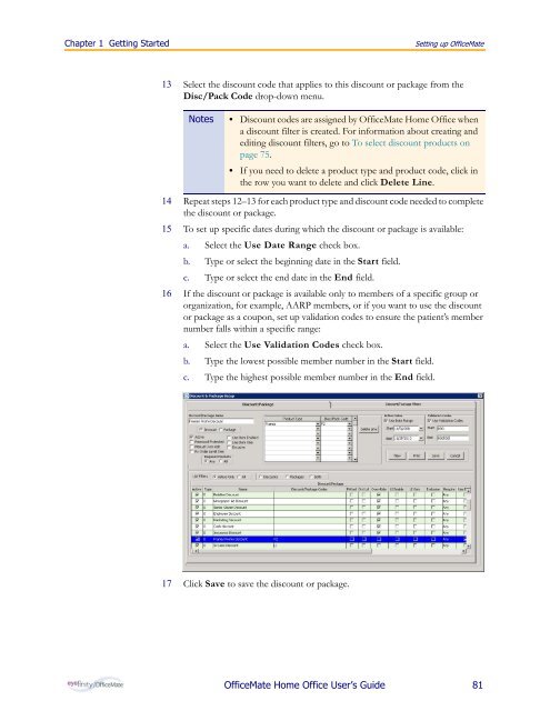 OfficeMate Home Office User's Guide - OfficeMate Software Solutions