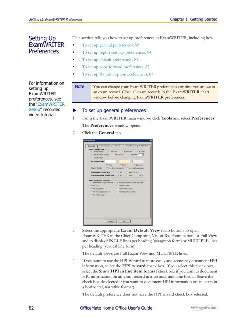 OfficeMate Home Office User's Guide - OfficeMate Software Solutions