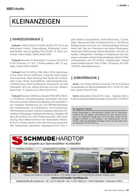 03 | 2010 - Mercedes-Benz Offroad