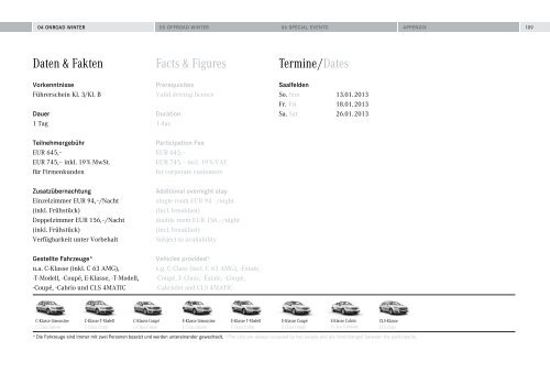 Mercedes-Benz Driving Events 2012/2013 - 300 Multiple Choices