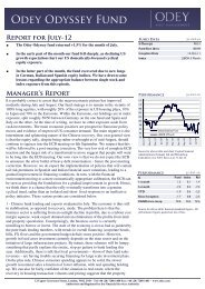 Odey Odyssey Fund - Offshore-Rebates