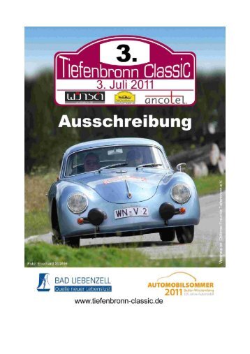 Untitled - Oldtimer-Freunde Tiefenbronn eV