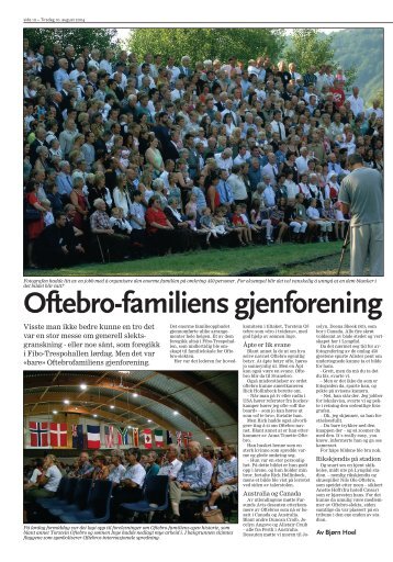 Farsunds avis 10. august 2004 - Oftebro