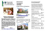 Infoblatt Seniorenangelegenheiten - Gemeinde Oftersheim