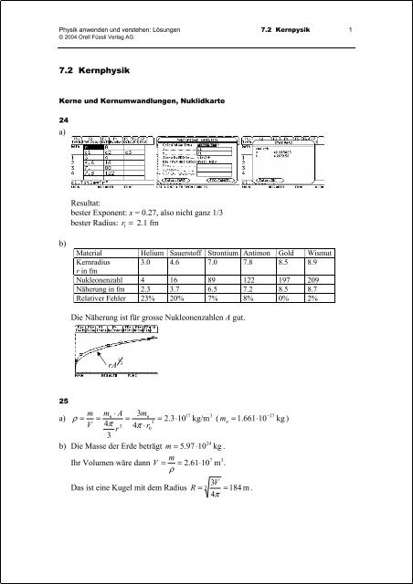 Kernphysik - Orell Füssli