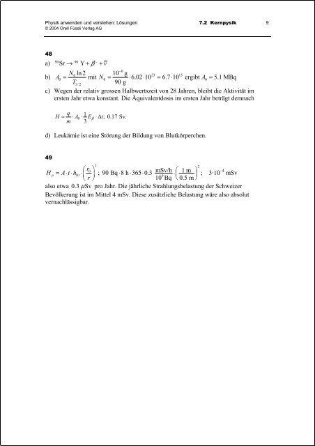 Kernphysik - Orell Füssli