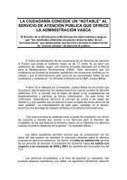 al servicio de atenciÃ³n publica que ofrece la administraciÃ³n vasca