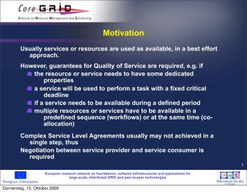 WS-Agreement - Open Grid Forum